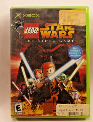 LEGO Star Wars - The Video Game (Microsoft Xbox, 2005) - Complete
