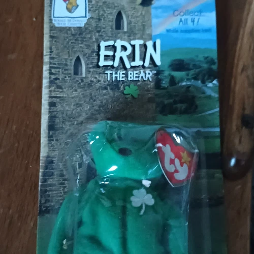 Ty Teenie Beanie Babies Erin the Bear RMHC Ronald McDonald House 1999
