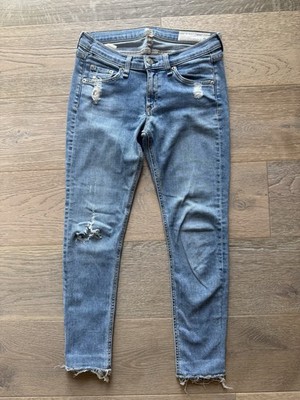 Rag & Bone Women's Skinny Jeans, Size 26 , Blue