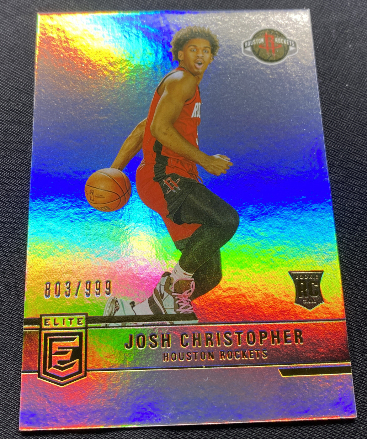 2021-22 Donruss Elite Josh Christopher Rookie /999 Rockets RC