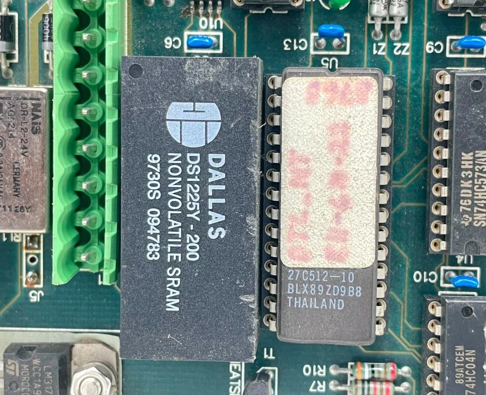 Cosel ZS10 2415 Dallas DS1225Y-200 Nais DR-L2-24V IMC N80C196KB16 Canbus PCB - Image 3 of 4