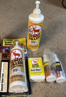 Scent Killer 99% No Odor Formula And Autumn Formula & Soap