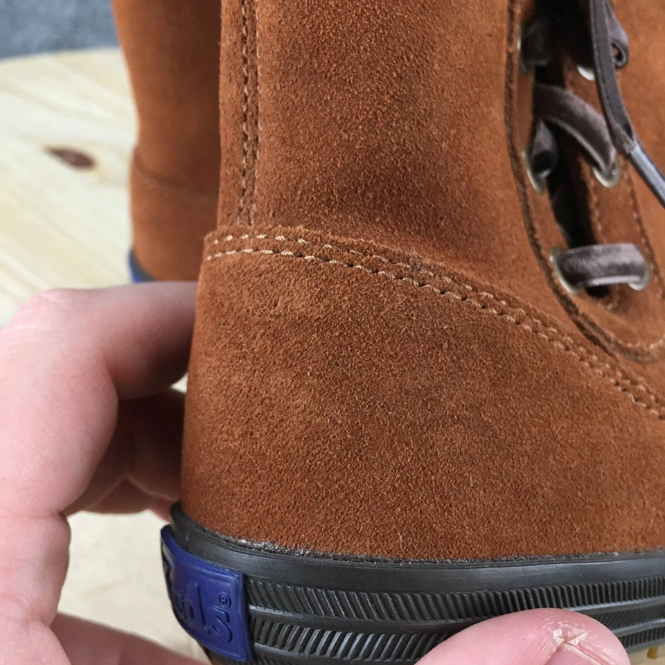 Botas Keds para mujer 6 Sunnyside aisladas cremallera botín de invierno WH45118M marrón gamuza Foto 4 de 4