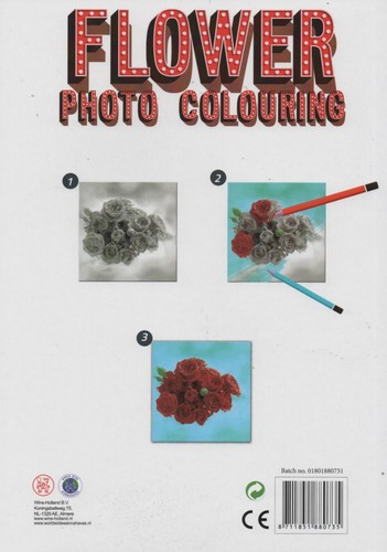 3x Foto Coloring para Expertos-24 Dibujos Flores-Comida-Donats-Vintage-Girls - Imagen 3 de 7