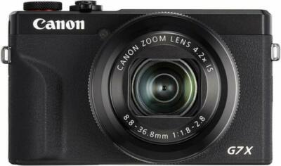 Canon Powershot G7 X Mark III 20,1-MP-Digitalkamera   schwarz