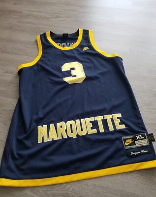 Brand New Nike Wade Marquette Golden Eagles Authentic Jersey