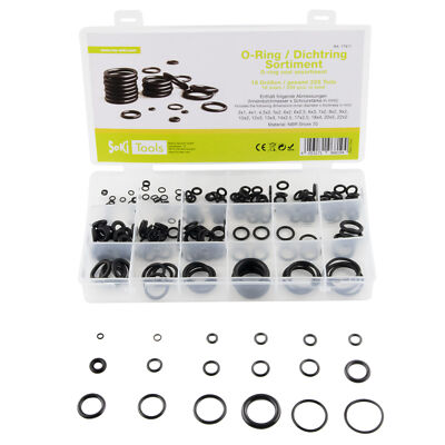 Produktbild von O-Ring 180 X 5 Mm NBR 70 – Robuster Dichtring Für Öl, Fette & Wasser (bis 80 °C)