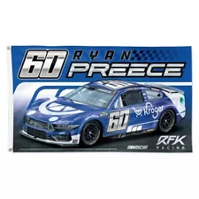 Ryan Preece 2025 Wincraft #60 Kroger 3x5 Deluxe Flag