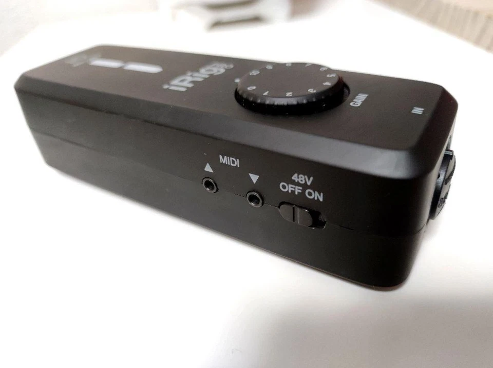 IK Multimedia iRig PRO I/O High-End Digital Audio MIDI Interface Instrument - Immagine 2 di 3