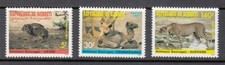 DJIBOUTI  SC# 628-630 WILDLIFE - MNH - PERF.
