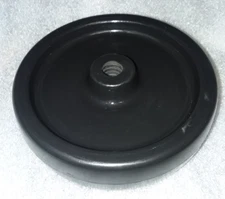 Hard Plastic Mower Deck/Caster Wheel 5" x 1-1/4" .5" bore diam Molded Plastic