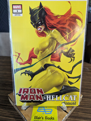 Marvel's IRON MAN / HELLCAT ANNUAL #1 [2022] NM 9.2 - 9.4; Comics Illuminati Var