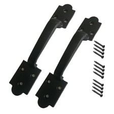 Heavy Duty Gate Handle - Steel Pull for Barn Doors, Sheds, Outdoor Fences