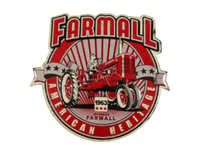 Farmall Blechschild Usa GepräGt 50 X 46 Cm Garage Traktor Schlepper Deko Trecker