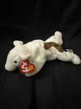RARE/EXCELLENT CONDITION Butch the Dog Ty Beanie with TAG ERRORS 1998/1999 tags