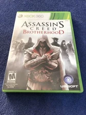 Assassin's Creed: Brotherhood (Microsoft Xbox 360, 2010) Tested Working W Manual