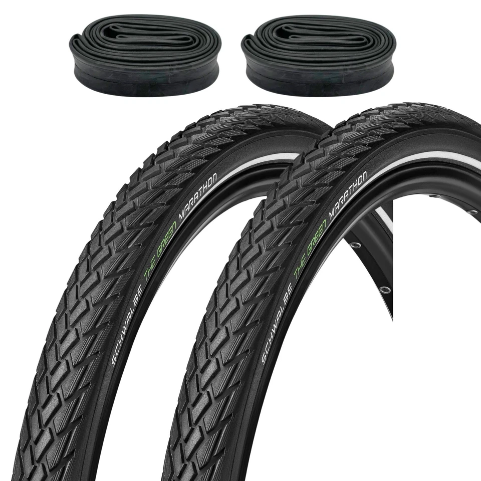 Schwalbe Green Marathon 26x1,75 Zoll 47-559 GreenGuard SET mit Schlauch wählbar
