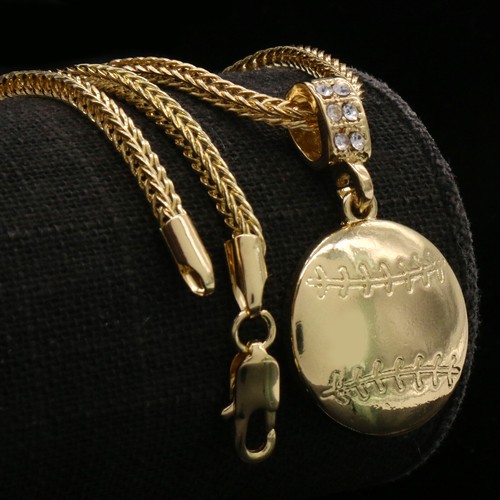 Men's 2pc 14k Gold Plated Plain 