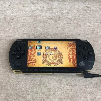 SONY PSP Playstation Portable Monster Hunter 3rd Hunters PSP -3000