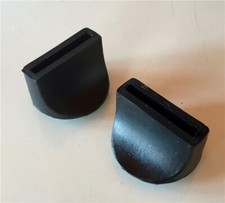 REPLACEMENT RUBBER FEET set of 2 for LC Chaise lounge MADE IN ITALY