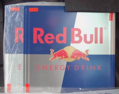 Two 2 Red TWO (2) Red Bull Energy Drink Logo 10