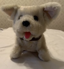 Battery Operated Plush Barking Walking Pet Dog Brown 6" Toy Kids Works See Video