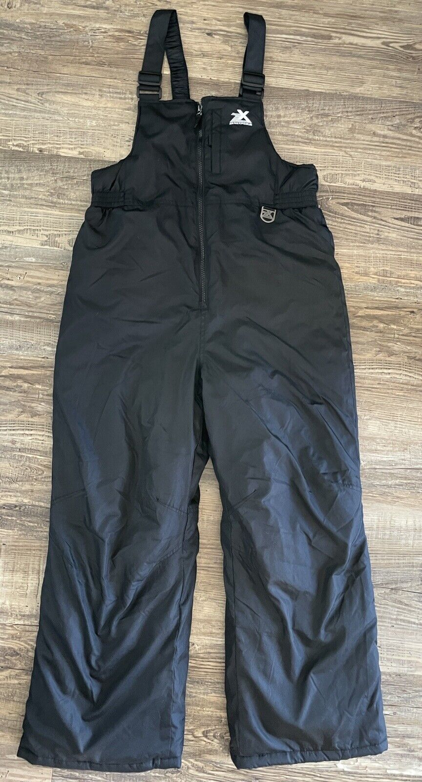 ZeroXposur Bib Overall Snow Pants Black Youth Boys Size XL 18/20