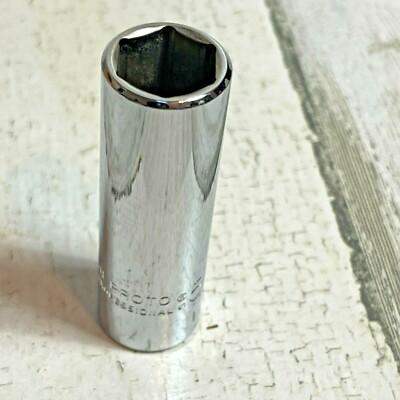 PROTO USA 3/8'' Drive Deep Socket 5/8'' - 6 POINT, SAE Free Shipping within US