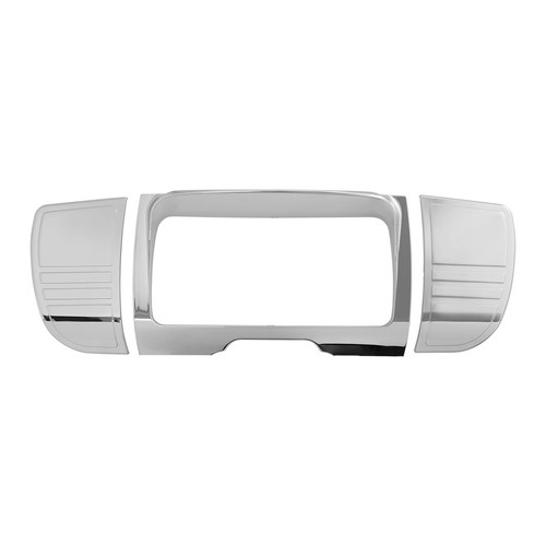 Tri Line Gauge Stereo Accent Trim Cover Fit For Harley Tri Electra Glide 2014-23 - Picture 6 of 14