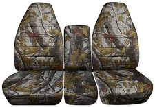 Camouflage Bench Seat Covers Fits Gmc And Chevrolet Trucks 2007-2014