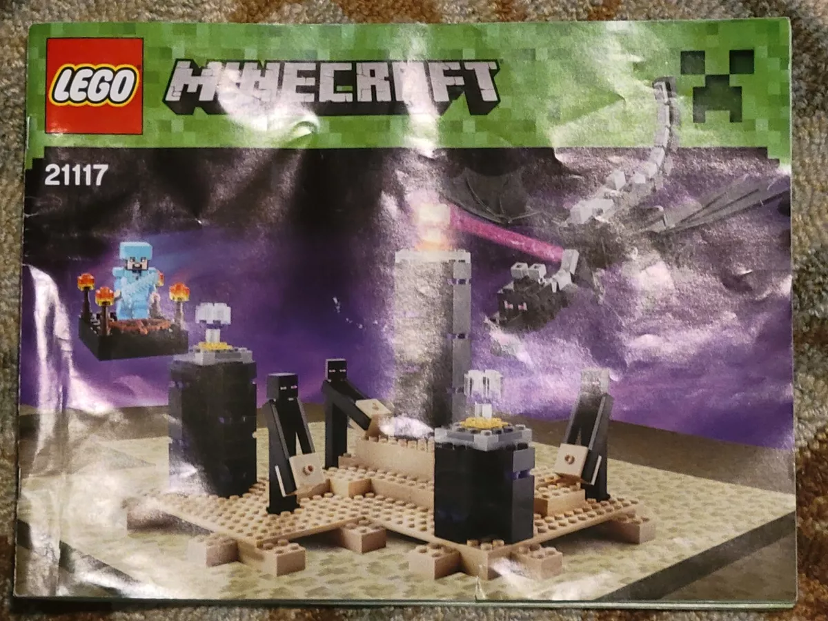 LEGO 21117 Minecraft The Ender Dragon INSTRUCTION BOOK ONLY