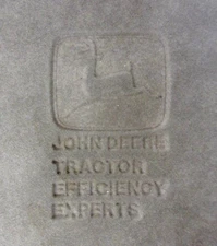 Vintage JOHN DEERE Tractor Efficiency Experts BUSINESS CARD / CC HOLDER Gen Mgr