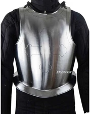 Medieval Knight Steel Breastplate – Crusader Cross Armor Chest Plate – Handmade