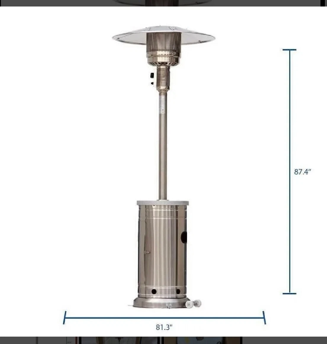 Garden Treasures Patio Heater Replacement Parts Fasci Garden