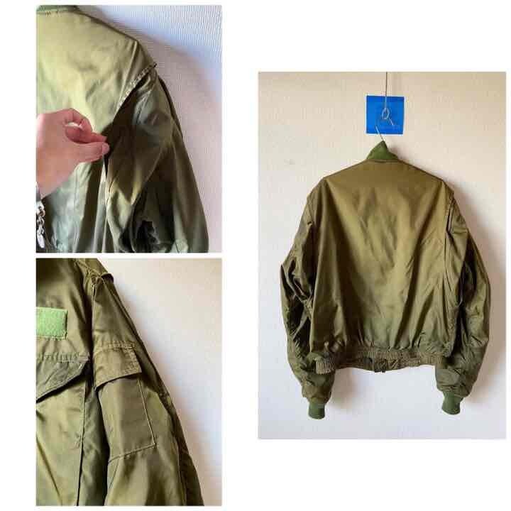 AVIREX WEP G-8 フライトジャケット　アメリカ製 AVIREX vintage USA made G8 WEP flight jacket men's L khaki