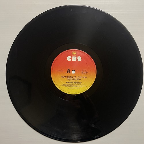 Freddie Mercury I Was Born To Love You Vinyl Record 12” 45RPM Maxi Single CBS 85 - Picture 21 of 24