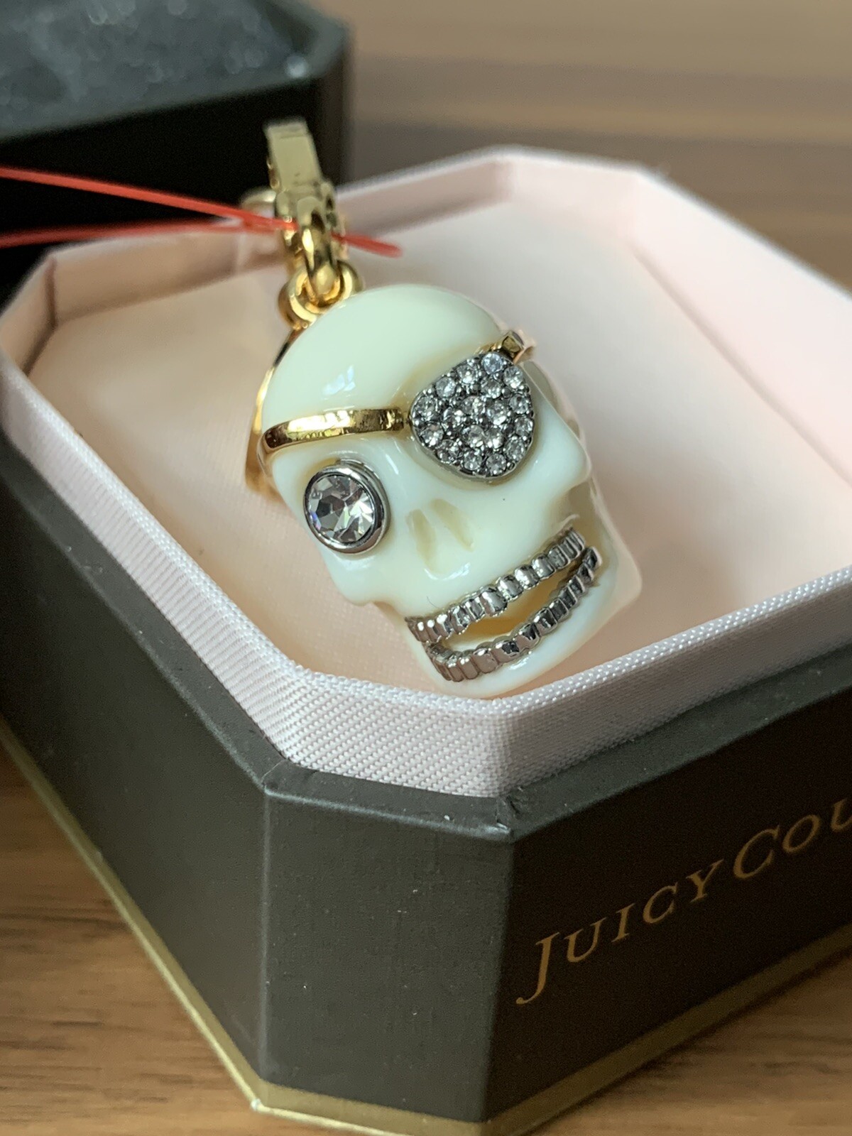 juicy couture skull necklace