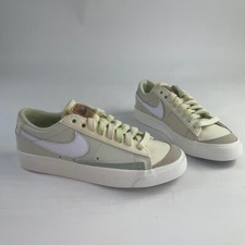 Nike Blazer Low '77 Shoe 5 Women Sea Glass Sail Cork New DM7186 011