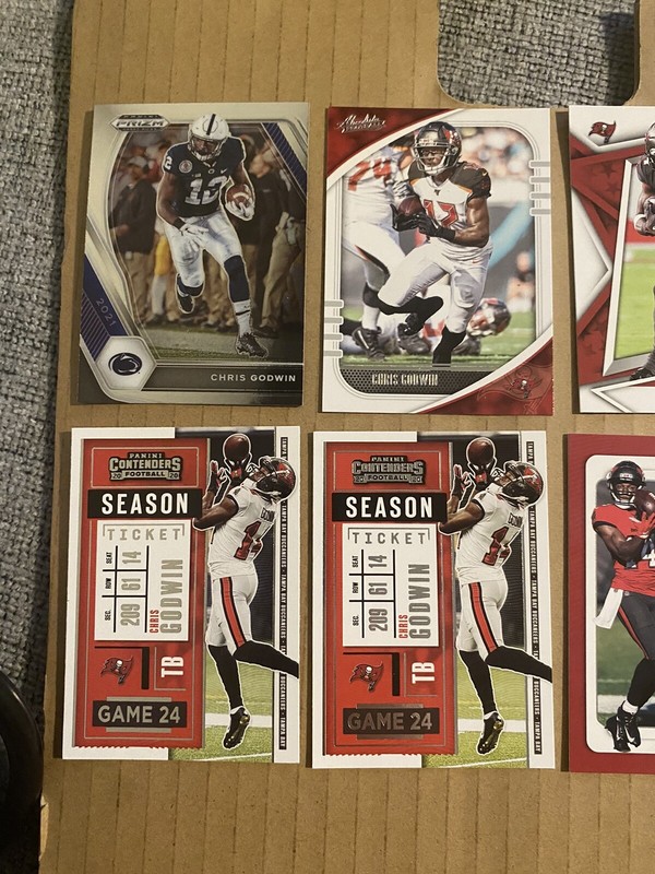 (15) Chris Godwin Lot #2 Tampa Bay Buccaneers