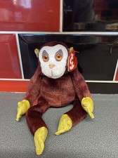 Ty Beanie Baby Scimmia | Zodiaco Cinese Collezione | Nuovo Con Etichette Mint | Altezza 15cm