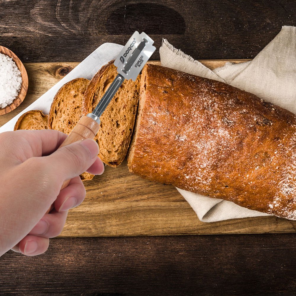 Bread Bakers Blade Lame Slashing Tool Dough Cutter Accessories with 5