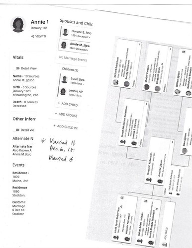 Annie M. Jipson Robertson Ward Cabinet Photo - African American Woman? - Picture 4 of 4
