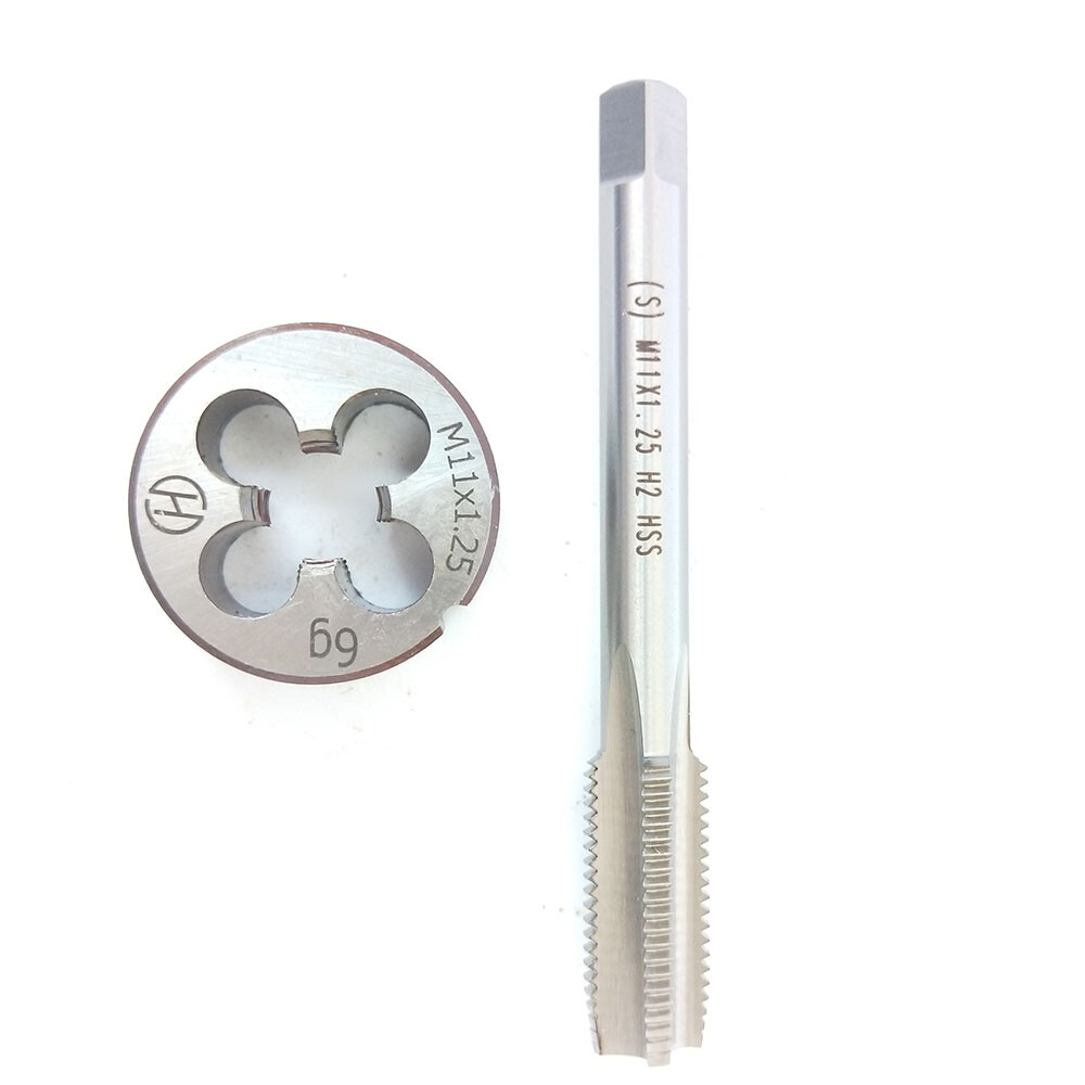 M8 X 1.25 Left Hand Metric Tap And Die Set - HSS Tap & Alloy Steel Die