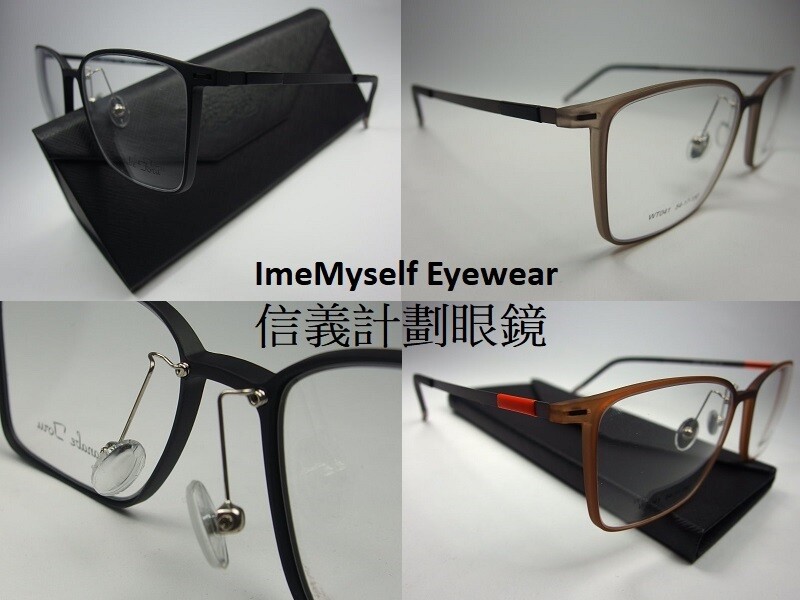 WT extra light weight round frame spectacles beta… - image 13
