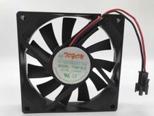 TOYON TD8015LS 8015 DC12V 0.08A 80 80 15MM 2-Wire Silent Cooling Fan