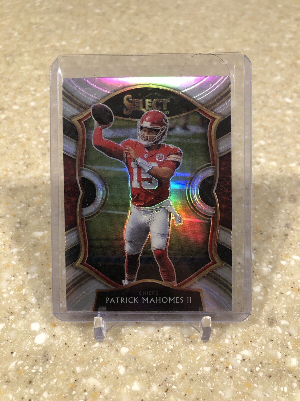 2020 Panini Select Patrick Mahomes Concourse Silver Prizm #2 Chiefs