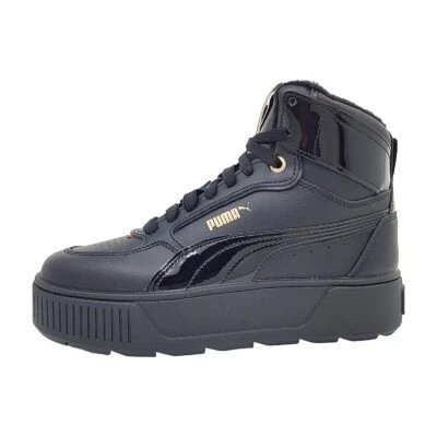 Puma Karmen Rebelle Mid WTR Damenschuhe Stiefel Sportiv Schwarz Freizeit