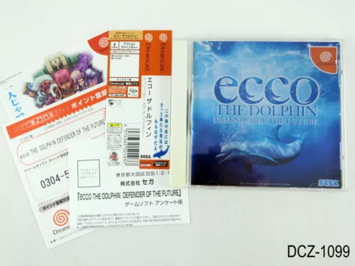 Ecco the Dolphin Defender of the Future Dreamcast Japanese Import JP US Seller