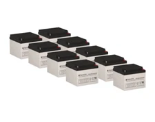 SigmasTek SP12-26 NB Battery Replacement Set of 9 for GE Medical Systems AMX IV