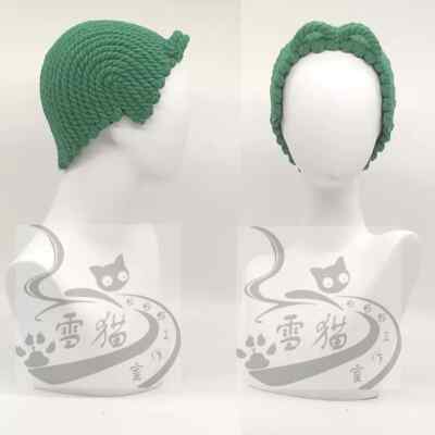 Identity V Lawyer Freddy Riley Cosplay Wig Cotton Rope Thick Braid Hair Wigs